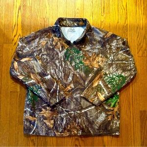 Vintage Realtree Camo Quartzip